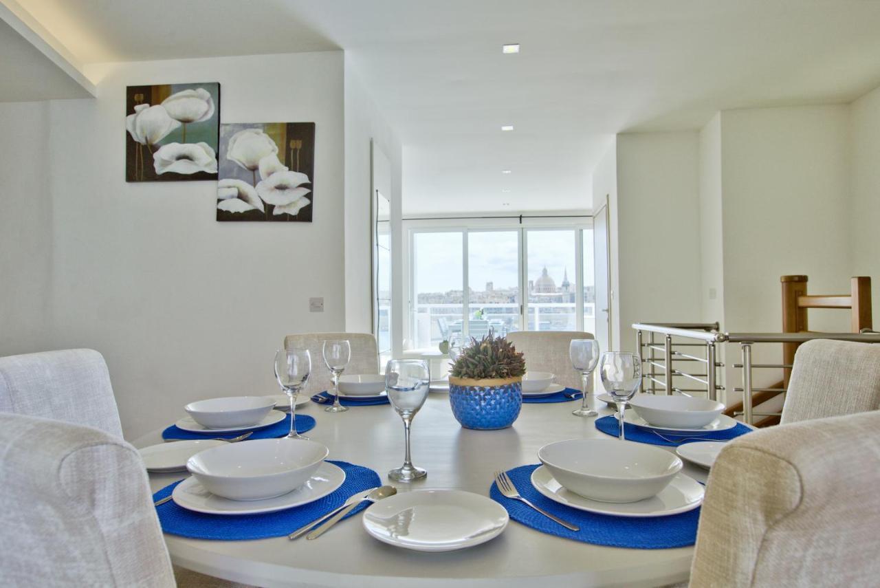 Sliema Duplex Penthouse With Sea Views & Private Terrace By Shortletsmaltaアパートメント エクステリア 写真