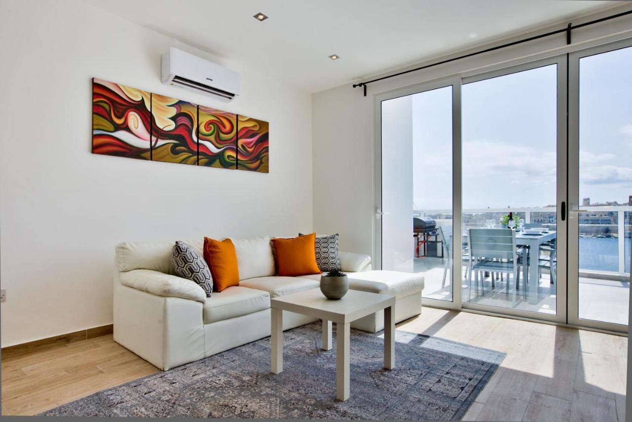 Sliema Duplex Penthouse With Sea Views & Private Terrace By Shortletsmaltaアパートメント エクステリア 写真